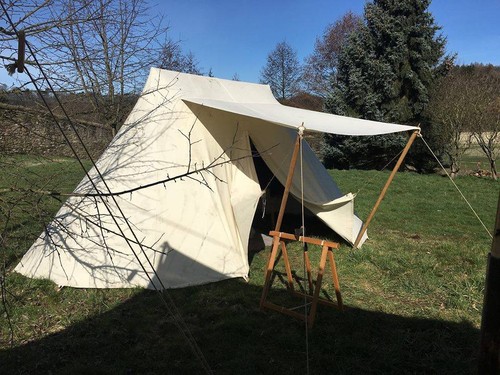 4x6m mittelalterzelt - 4x6m,