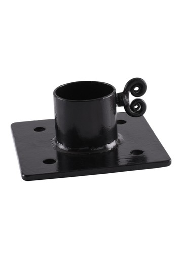 Zeltstangenfuß aus eisen mit - eisen,