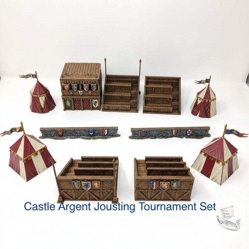 Castle argent turnier set - argent,