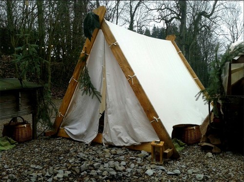 Wikingerzelt reenactment - wikingerzelt,