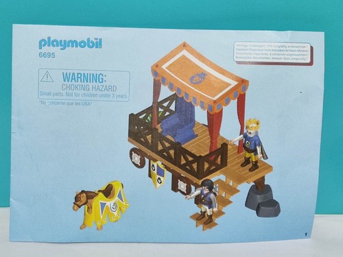 Playmobil anleitung zelt - anleitung, lÖwe